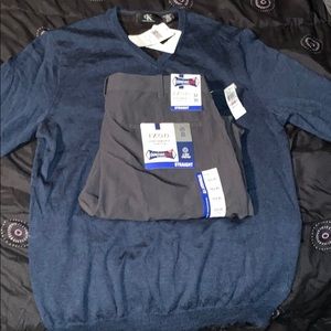 lot 1  pants 1 sweater Calvin Klein